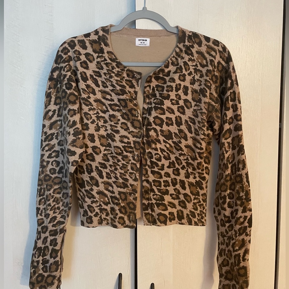 Cheetah Cardigan